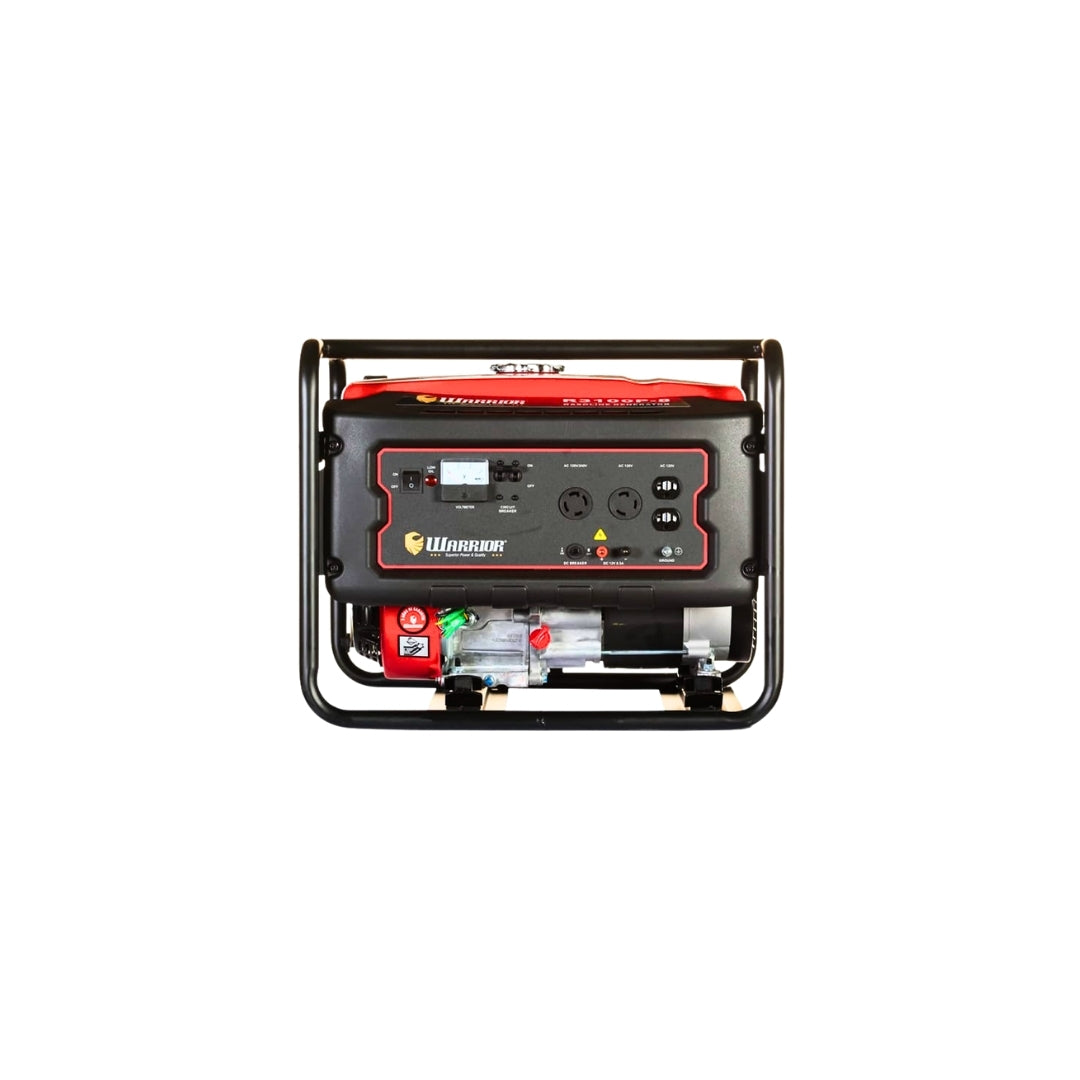 Planta Eléctrica Gasolina Warrior R3100P-8 – 3,1 kW (3.100W) / 110-240 V Monofásica