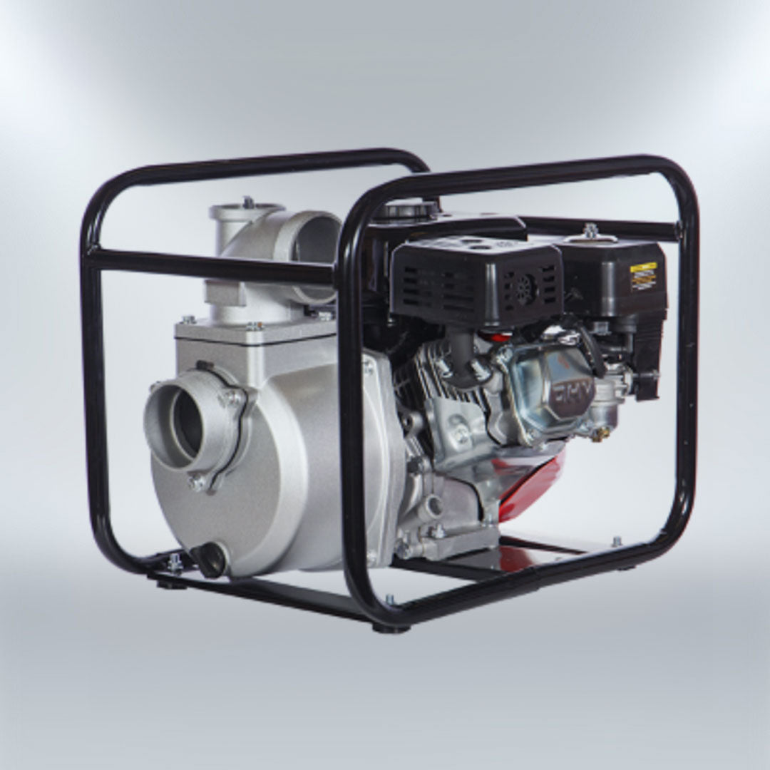 MOTOBOMBA TOYAMA GASOLINA TWP80SX 3''X3'' 6,5HP / 196CC CAUDAL 35MCA Y 60M3/H