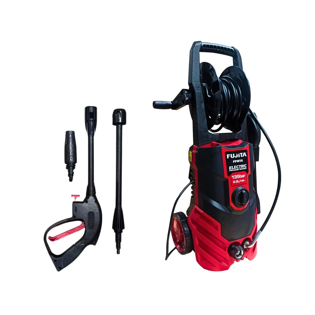 Hidrolavadora Eléctrica Fujita FPW18 – 1.800 W / 1.960 PSI / 6,0 L/min