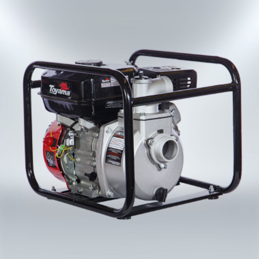 MOTOBOMBA TOYAMA GASOLINA XP TWP50SXP 2" X 2" 4T 6,5HP / 196 CC CAUDAL 23MCA Y 36M3/H