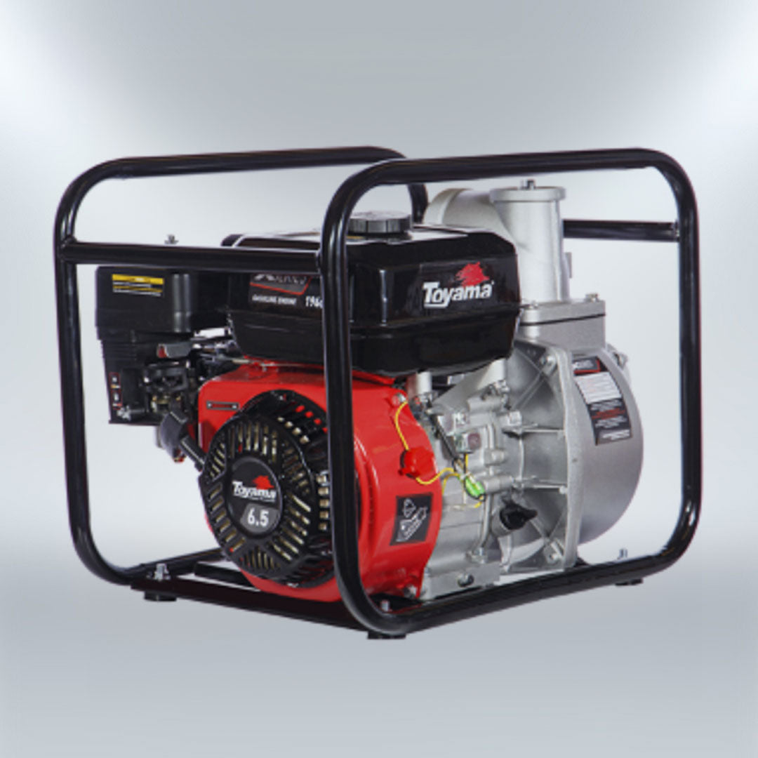 MOTOBOMBA TOYAMA GASOLINA TWP80SX 3''X3'' 6,5HP / 196CC CAUDAL 35MCA Y 60M3/H