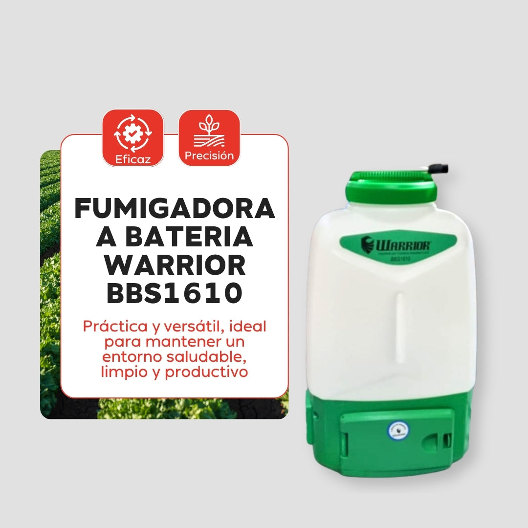 Fumigadora a Batería Warrior BBS1610 – 18 L / 2,5 L/min / 12 V