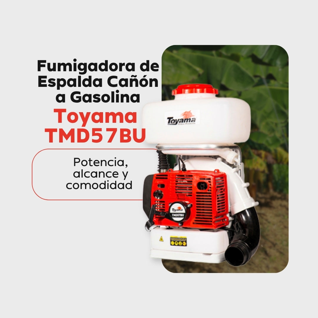 Fumigadora de Cañón Toyama TMD57BU – 56,5 cc / 14 L