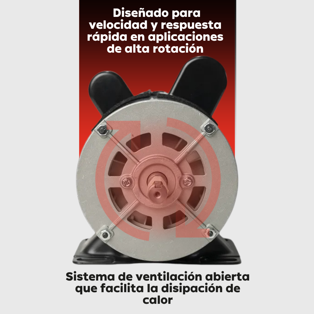 Motor Eléctrico Monofásico CENTURY 0.5 HP 3600 RPM Carcasa Semiabierta (ODP)