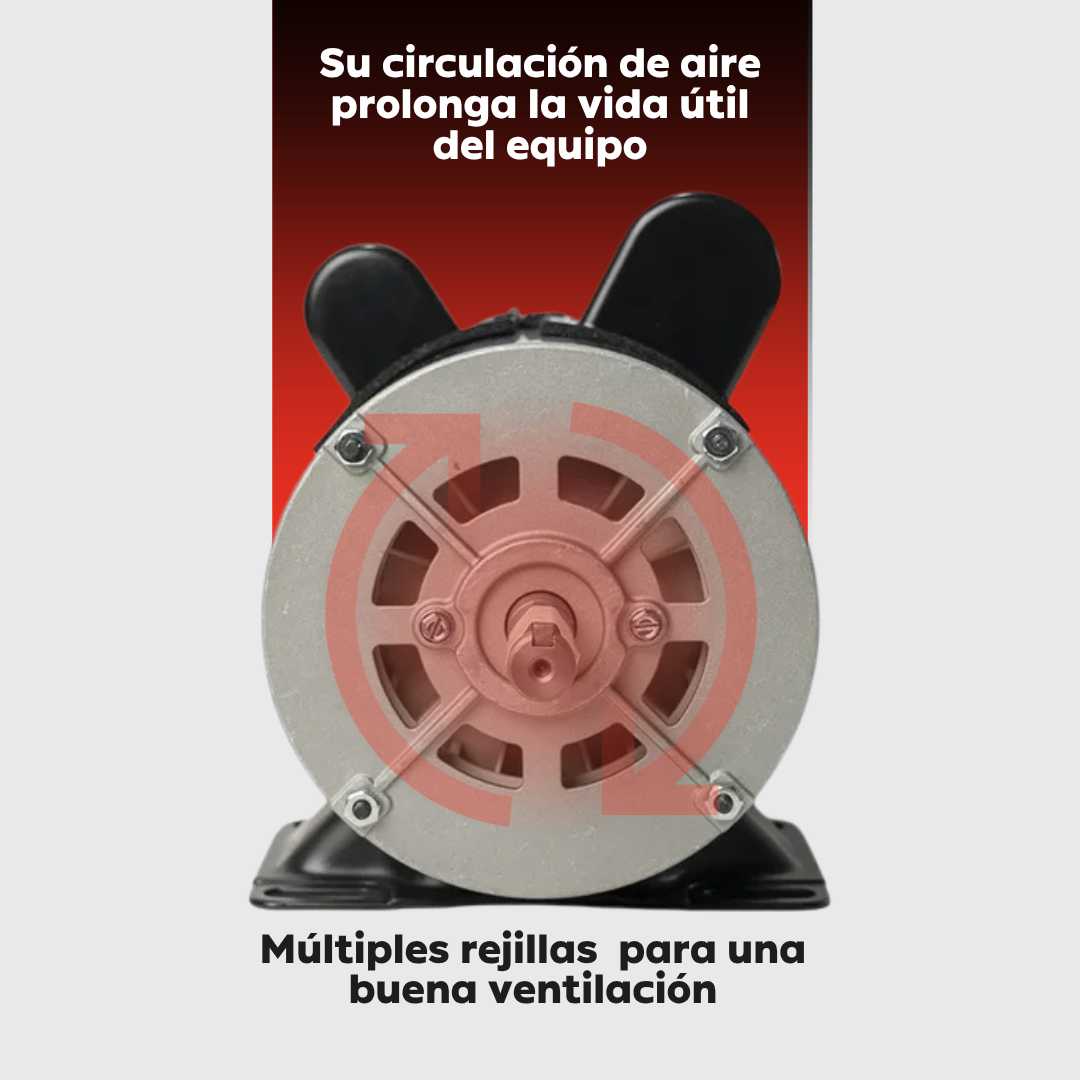 Motor Eléctrico Monofásico CENTURY 0.5 HP 1800 RPM Carcasa Semiabierta (ODP)