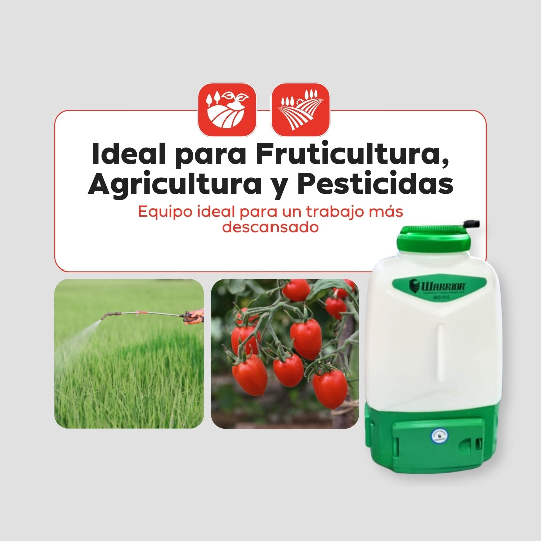 Fumigadora a Batería Warrior BBS1610 – 18 L / 2,5 L/min / 12 V