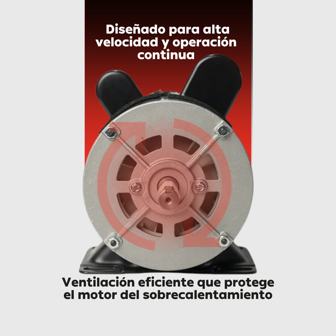 Motor Eléctrico Monofásico CENTURY 2 HP 3600 RPM Carcasa Semiabierta (ODP)