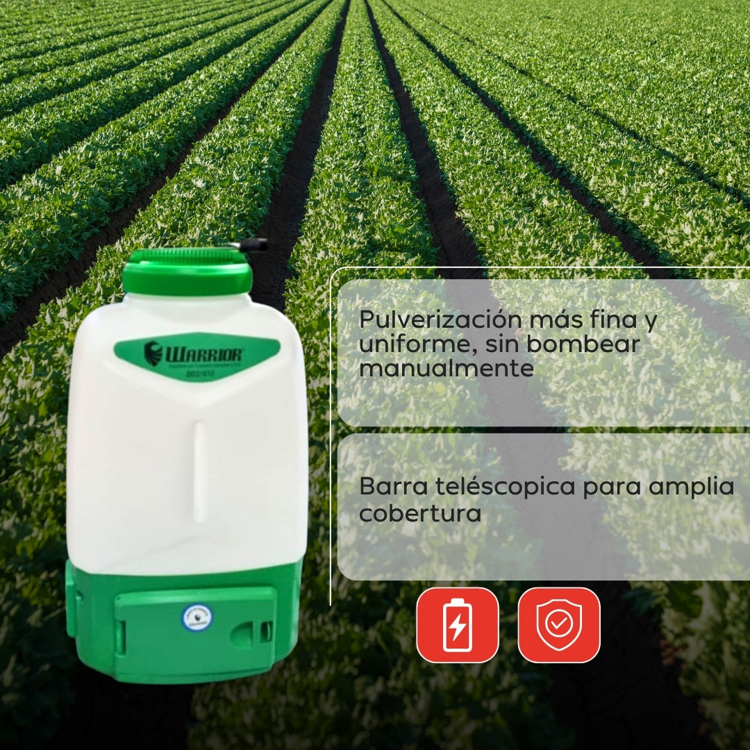 Fumigadora a Batería Warrior BBS1610 – 18 L / 2,5 L/min / 12 V