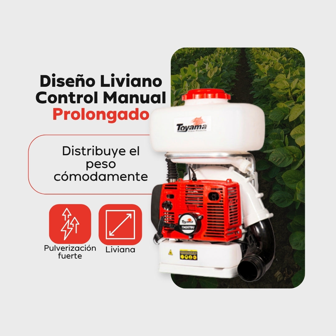 Fumigadora de Cañón Toyama TMD57BU – 56,5 cc / 14 L