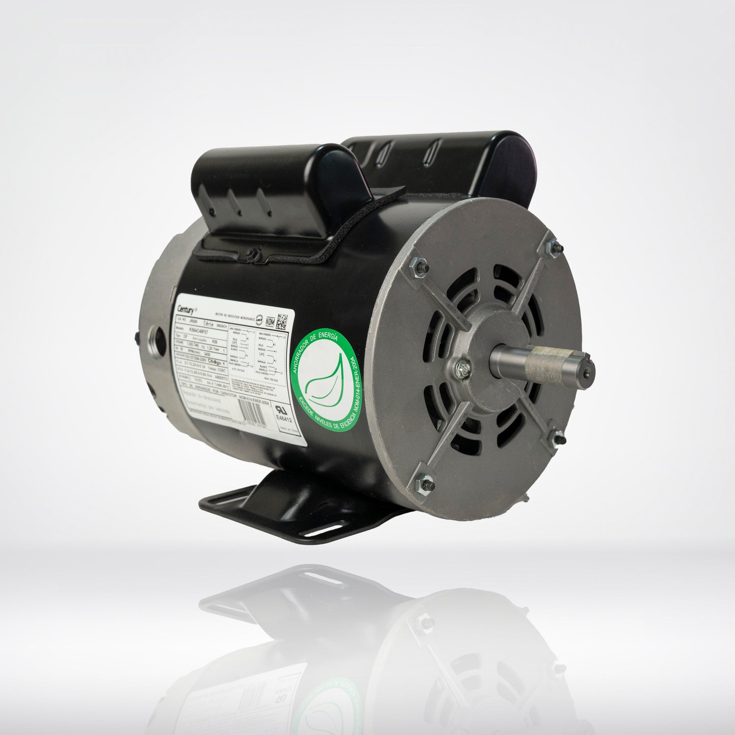 Motor Eléctrico Monofásico CENTURY 1 HP 3600 RPM Carcasa Semiabierta (ODP)