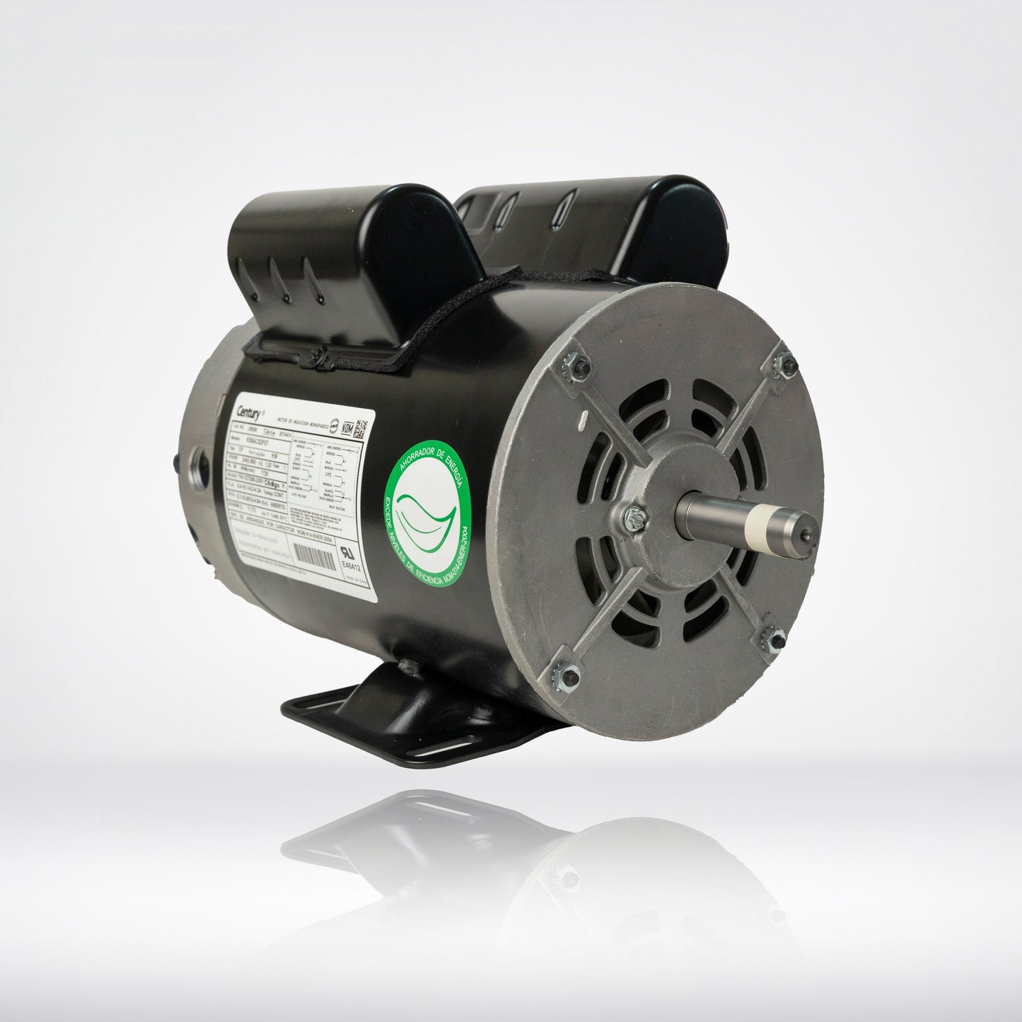 Motor Eléctrico Monofásico CENTURY 0.75 HP 1800 RPM Carcasa Semiabierta (ODP)