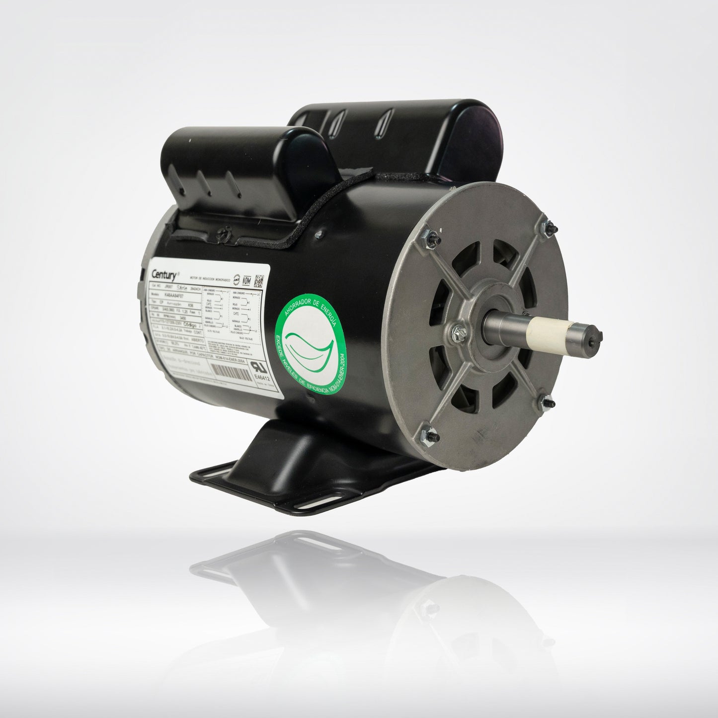 Motor Eléctrico Monofásico CENTURY 0.75 HP 3600 RPM Carcasa Semiabierta (ODP)