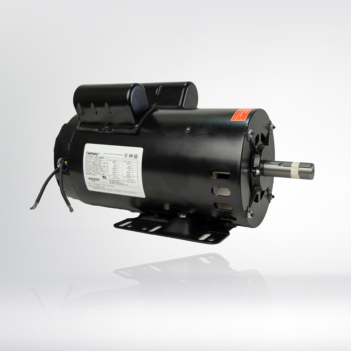 Motor Eléctrico Monofásico CENTURY 3 HP 1800 RPM Carcasa Semiabierta (ODP)