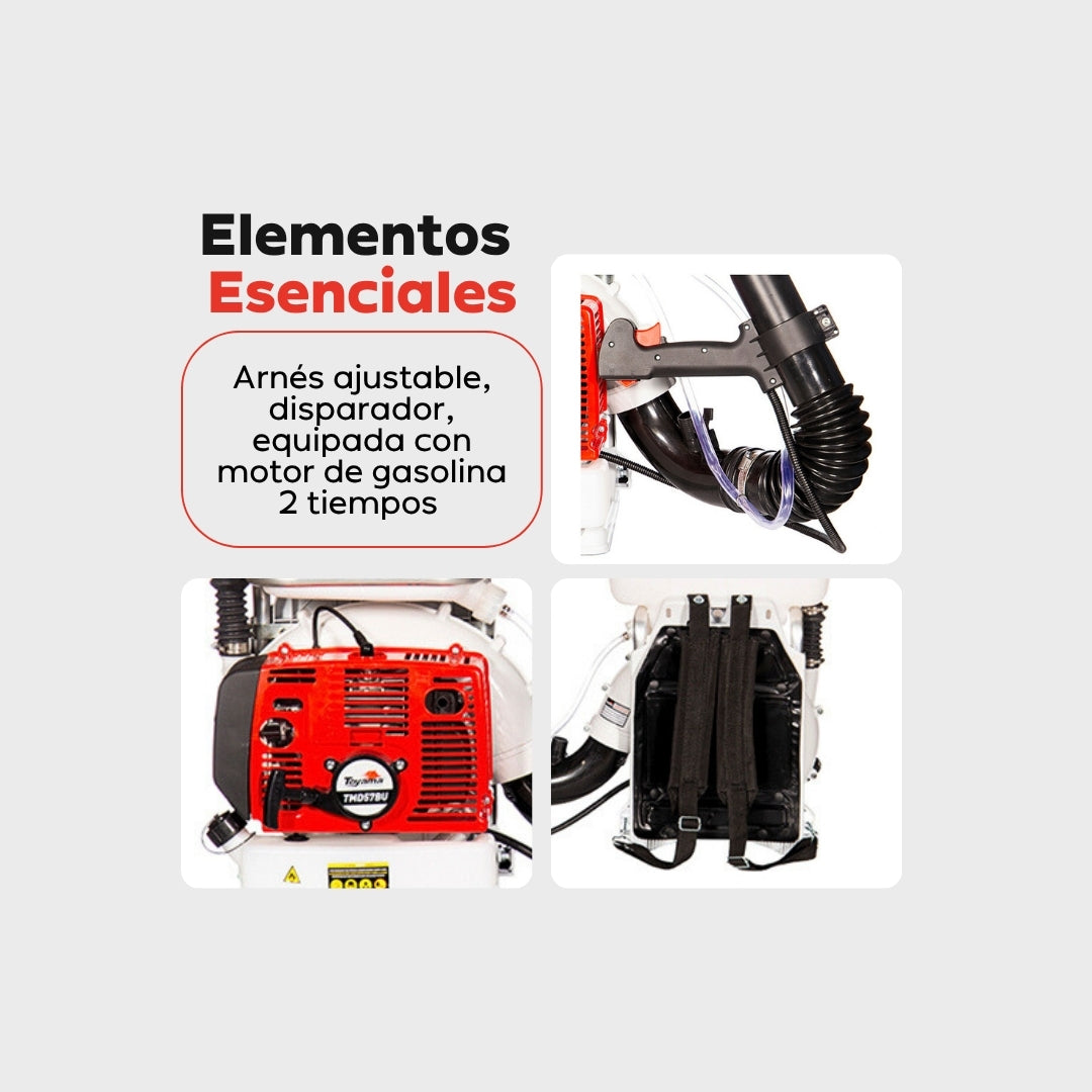 Fumigadora de Cañón Toyama TMD57BU – 56,5 cc / 14 L