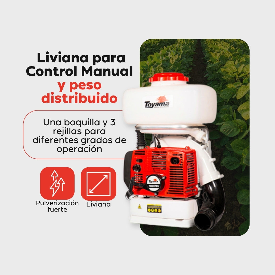 Fumigadora de Cañón Toyama TMD57BU – 56,5 cc / 14 L