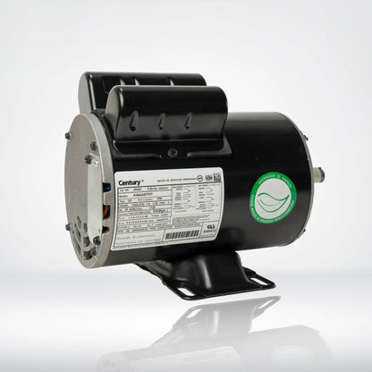 Motor Eléctrico Monofásico CENTURY 0.5 HP 1800 RPM Carcasa Semiabierta (ODP)