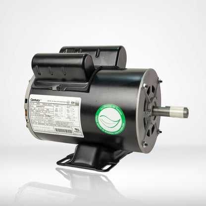 Motor Eléctrico Monofásico CENTURY 0.5 HP 1800 RPM Carcasa Semiabierta (ODP)