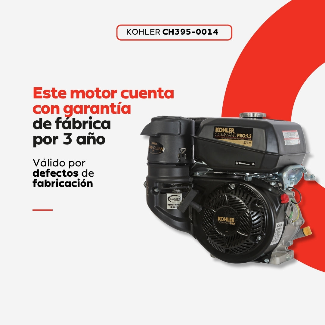 Motor Kohler CH395-0014 – 9,5 HP / 277 cc / OHV