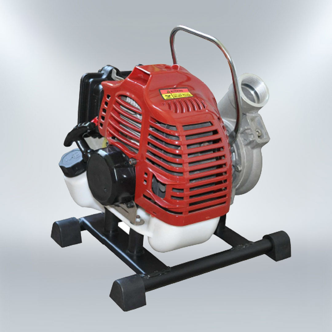 MOTOBOMBA TOYAMA GASOLINA TWP40CTP 1 1/2” X 1 1/2” 2T 2,4HP/62CC PRESIÓN ALUMINIO 40MCA y 20M3/H