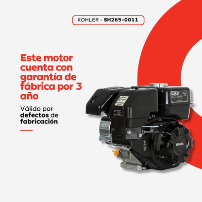 Motor a Gasolina Kohler SH265-0011 – 6,5 HP / 196 cc / OHV