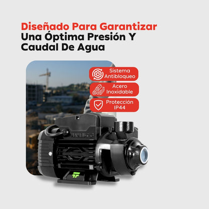 Electrobomba / Periférica 1/2 HP Tubman – Mini bomba doméstica de alto rendimiento