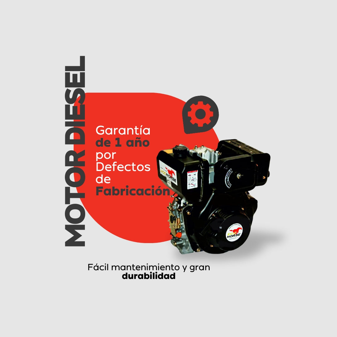 Motor Diésel ECOHORSE KD192FP1-2 – 14 HP