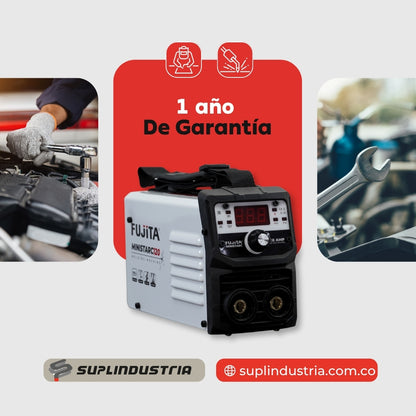 Soldadora Inversora Fujita MINISTARC120 – 120 A / 110-220 V Inverter Portátil