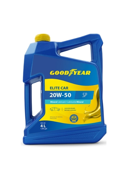 Aceite Goodyear Elite Car 20W50 SP / Mineral | Galón