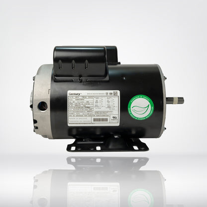 Motor Eléctrico Monofásico CENTURY 1.5 HP 1800 RPM Carcasa Semiabierta (ODP)
