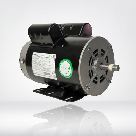 Motor Eléctrico Monofásico CENTURY 1.5 HP 1800 RPM Carcasa Semiabierta (ODP)