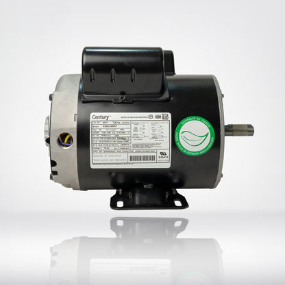 Motor Eléctrico Monofásico CENTURY 1.5 HP 3600 RPM Carcasa Semiabierta (ODP)