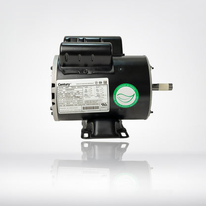 Motor Eléctrico Monofásico CENTURY 0.75 HP 3600 RPM Carcasa Semiabierta (ODP)